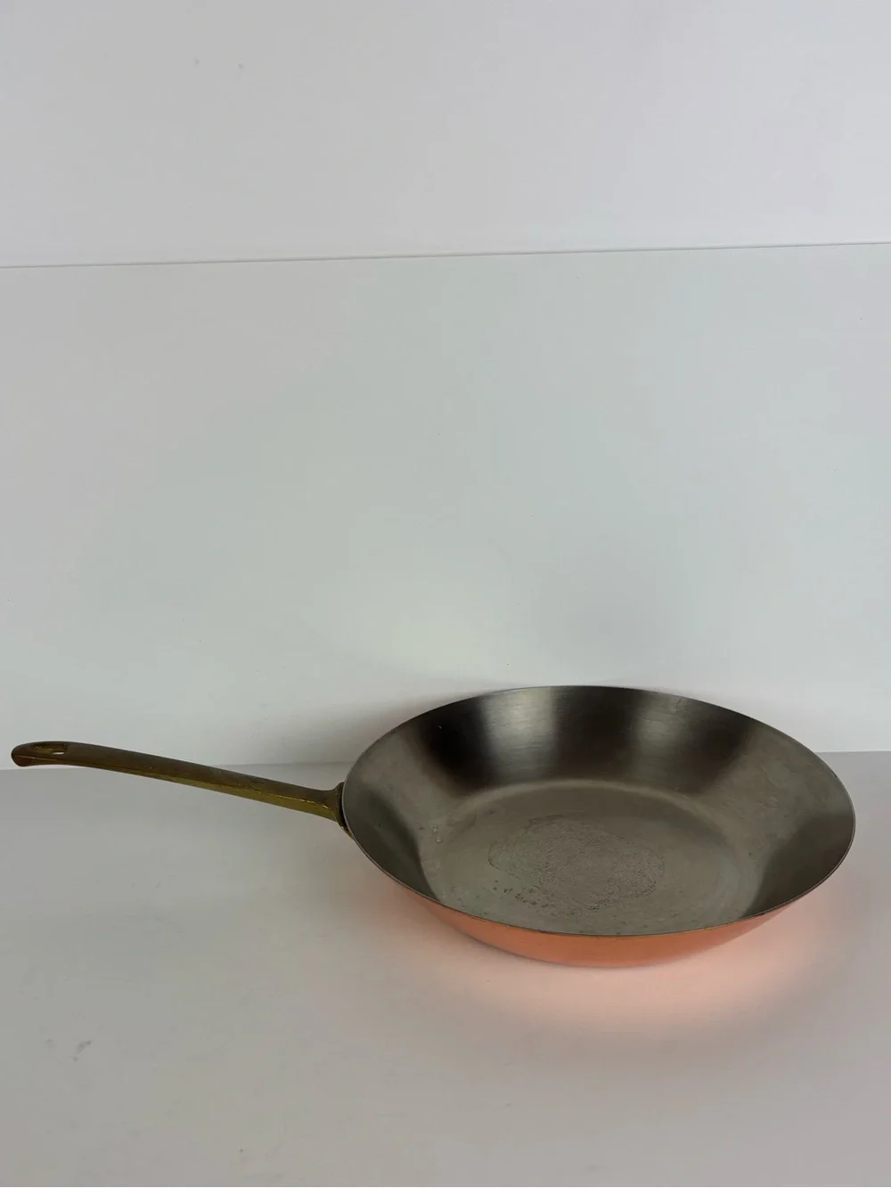 Vintage PAUL REVERE WARE Signature Series USA Copper 10.5” Skillet Fry Pan